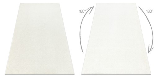 Modern Durable Soft rug ETON PLUS cream, one-color, uniform, plain - Picture 2 of 9