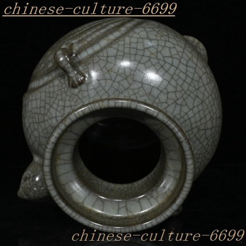 Ancien four à perroquet porcelaine dynastie Song Chine Guan réservoir pot officiel bidon