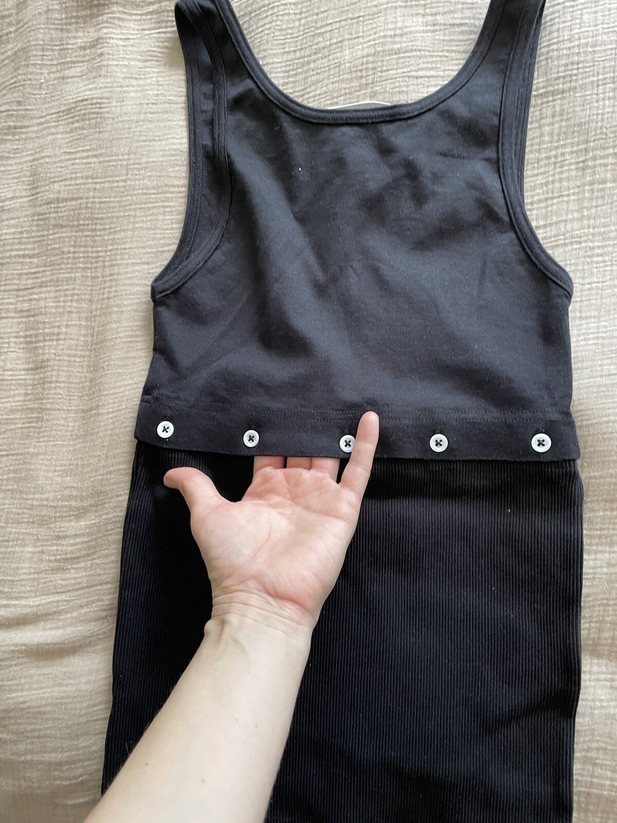 PETER DO black logo tank top M | eBay