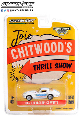 Greenlight Hobby Exclusive Joie Chitwood Thrill Show 1966 Chevy Corvette 30357