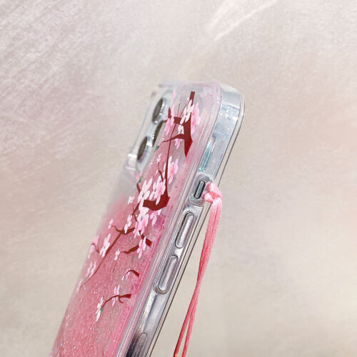 For iPhone Bling Quicksand Liquid Glitter +Bracelet Girls Soft Phone Case Cover - Picture 19 of 27