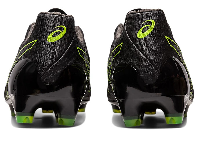 ASICS DS LIGHT ACROS 2 1101A046 001 Black Safety Yellow Soccer Cleats