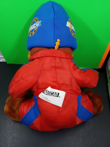 Vintage Nanco Team USA Nascar Teddy Bear Plush Racing Suit Stuffed Animal 1997 - Picture 8 of 10