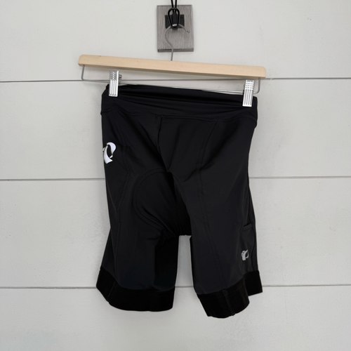 Pearl Izumi Elite Women’s Small Black Crossover Waist Bike Shorts - Picture 4 of 7
