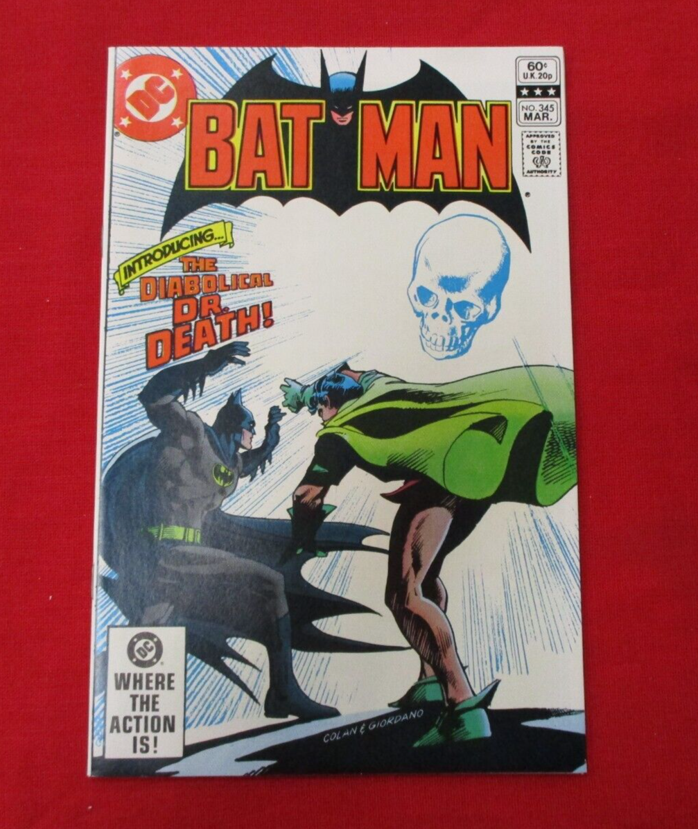 BATMAN 345 DC Copper Age VF/NM 9.0 eBay