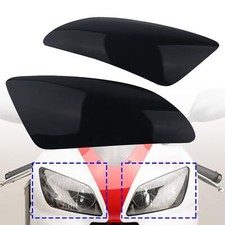 Protector protector de lente de lámpara de faro negro para Yamaha YZF R1 1998-1999