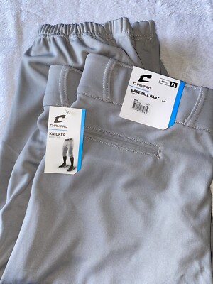 Pantalon De Baseball Champro, Gris, Taille L Homme, Très Bon état D'occasion