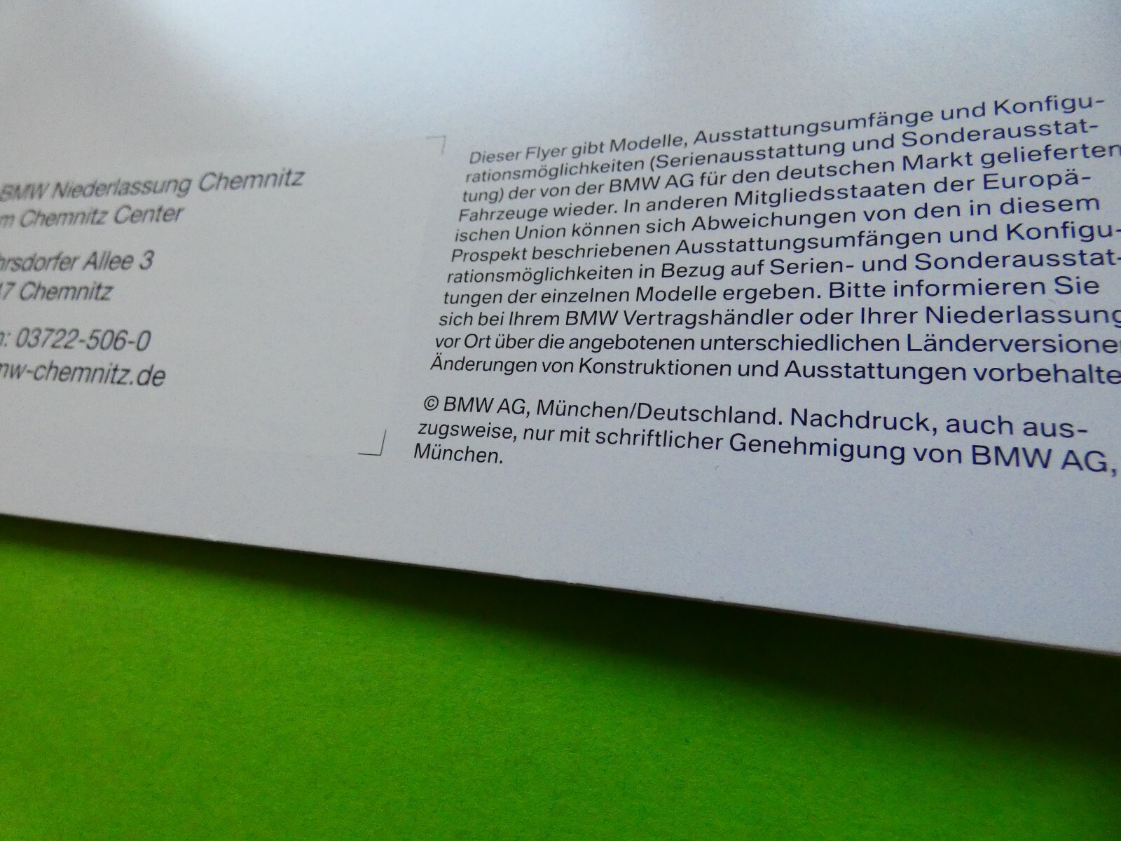 prospekt-katalog-brochure-bmw-m3-e90-limousine-2-2007-ebay