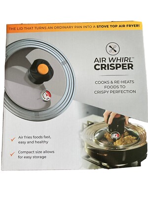 Sitemapcdatahttpabckniqoocomair Whirl Air Fryer Lid Crisper Glass Stainless Steel Reviews