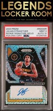 2023 Panini Prizm Rookie Signatures Julian Strawther Mojo PSA 9