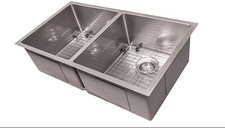 ZLINE Classic Undermount 33" DOUBLE Bowl Sink Stainless Steel SR50D-33"