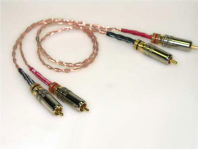 0,50m Kimber Timbre Stereo Cinchkabel - verspannbare Stecker - Absolut High-End