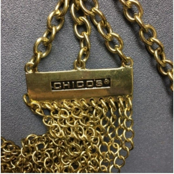 Chicos Mesh Chain Belt 36 display picture 2