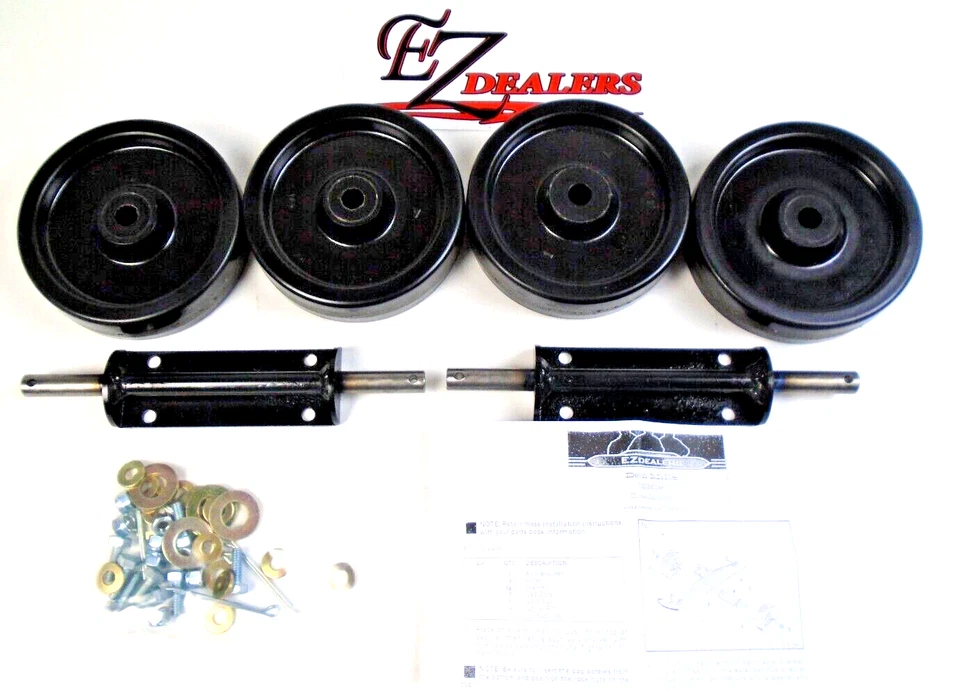 Комплект колес для снегохода Kitty Cat 1972-1999! (НОВЫЙ) Suzuki Kawasaki Arctic Cat - Изображение 2 из 4