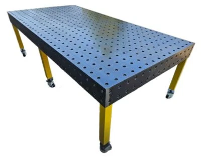 ATRIBU Schweißtisch 3000x1500x200 Platte 8, 12, 15mm Werkbank D16, D28 montage tisch