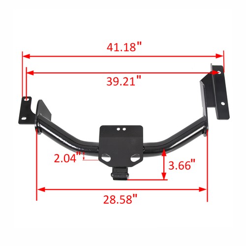 For 20072011 Honda CRV CRV Class 3 Trailer Hitch Receiver Rear Bumper