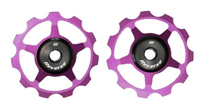 Reverse Alu Pulley Set für Colab Kettenspanner lila