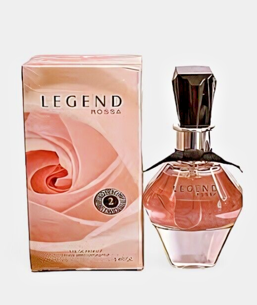 LEGEND ROSSA for women Eau de Parfum by FRAGRANCE WORLD. 100 ml