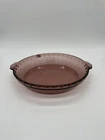 Vintage Pyrex Clear Deep Dish Fluted Scalloped Edge Pie Plates #229 9.5”