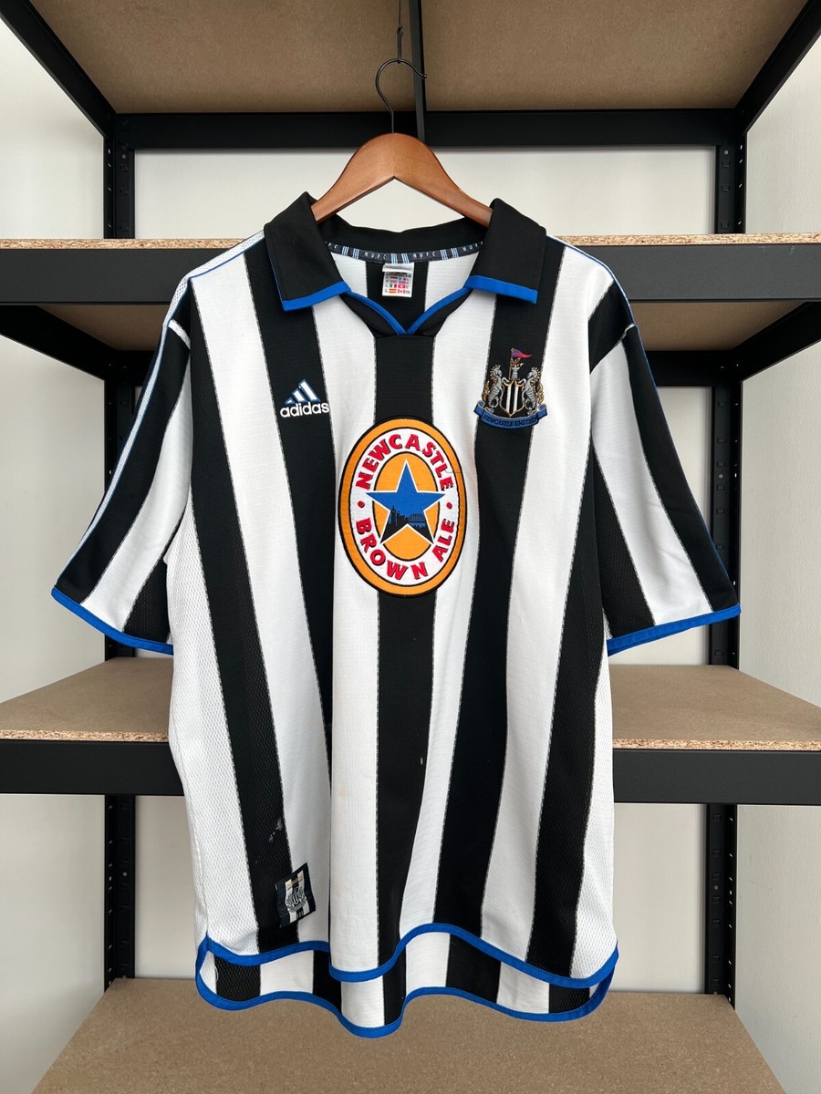 Adidas Newcastle United 1999 2000 Home Football Soccer Jersey Sz