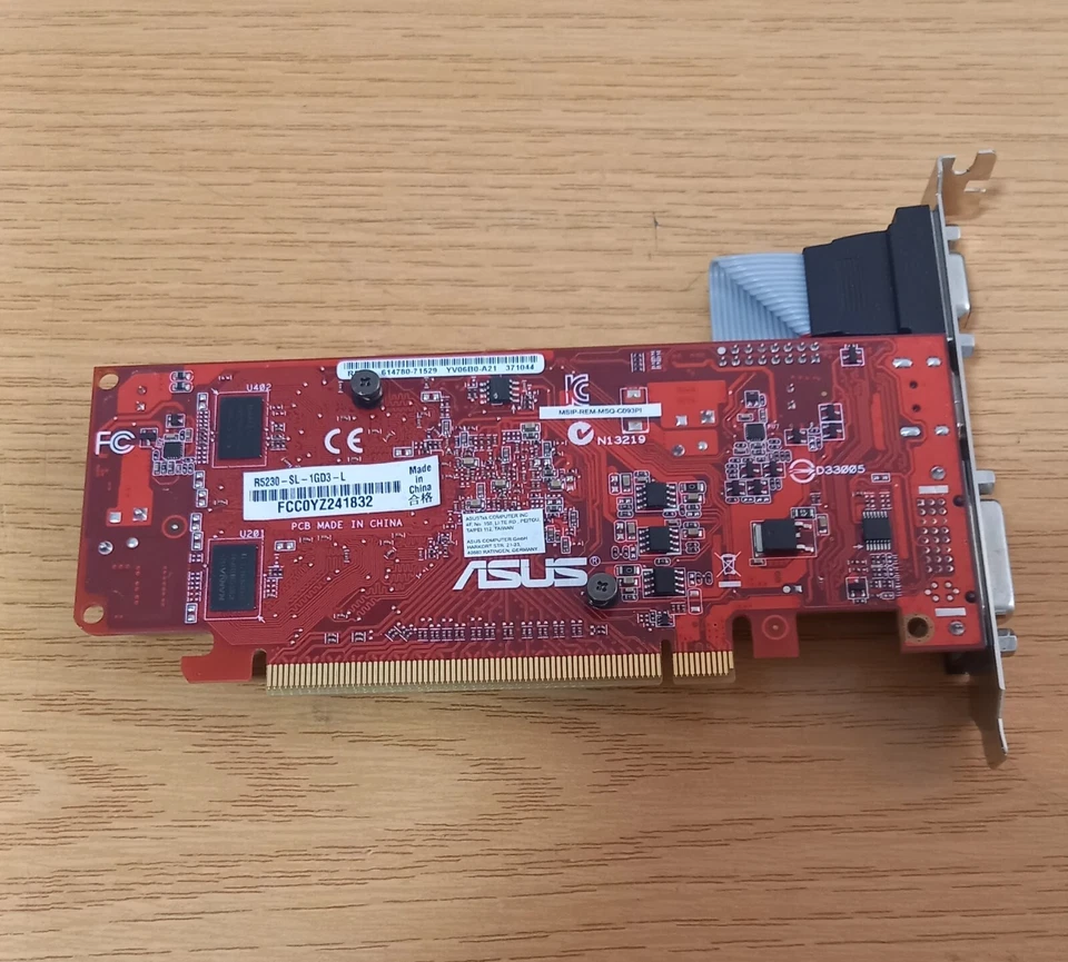 Asus R5 230-Sl-1Gd3-L PCIE 2.1 Graphic Card - Image 3 of 3