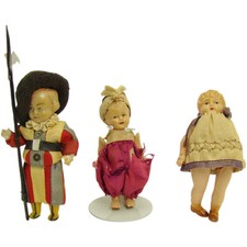 Collection of Celluloid Dolls - c.1925