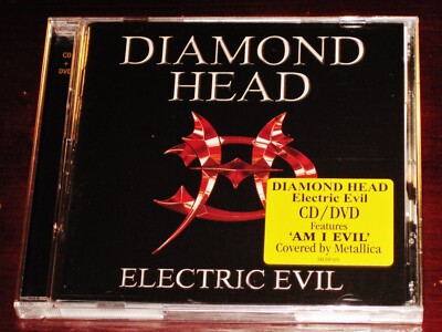 Diamond Head: Electric Evil CD + DVD Set 2014 Scarlet Records EU SECDP103 NEW