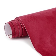 Premium Burgundy Suede Fabric Wrap - 30x60 inch Suede Wrap for Car Interior -...