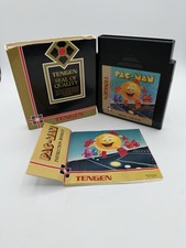 Pac Man nintendo entertainment system nes tengen game tested With Manual
