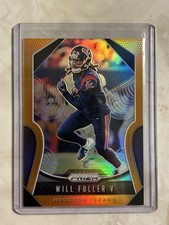 2019 Panini Prizm Will Fuller V Orange Prizm #133 /249 Texans NFL Football
