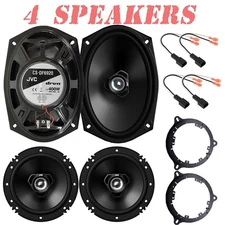 JVC 2Way Speakers for 2002-2019 Nissan Altima Front 300W 6.5" | Rear 400W 6x9"