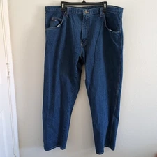 Walls Jeans Mens 42x32 Boot cut Workwear Blue Denim