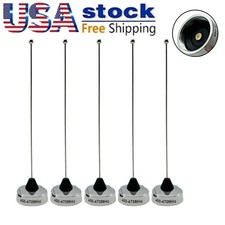 5x Mobile Radio Roof Mount Magnetic Antenna UHF 450-470MHz Tunable NMO 1/4 Wave