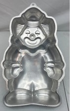 Wilton Clown Cake Pan Vintage 1986 Aluminum B...