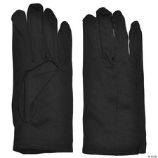 Costume Gloves Black - One Size Fits Most