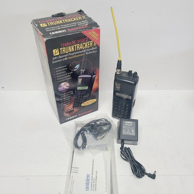 #ad Uniden BC245XLT Bearcat Trunk Tracker II 300 Channel Programmable Smart Scanner $69.99