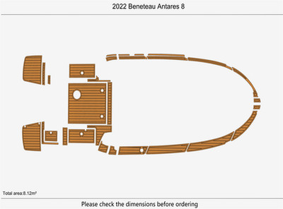 2022 Beneteau Antares 8 DuraEVA Seadek EVA Foam Boat flooring