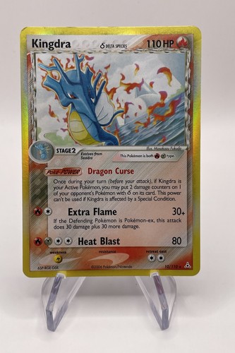 Kingdra (Delta Species) 10/110 Holon Phantoms Holo Pokémon Card NM