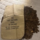 5000 WHEAT PENNIES 1940’S-1950’S PDS UNSEARCHED  COPPER BANK BAG  SEE PHOTOS !!! — photo 10