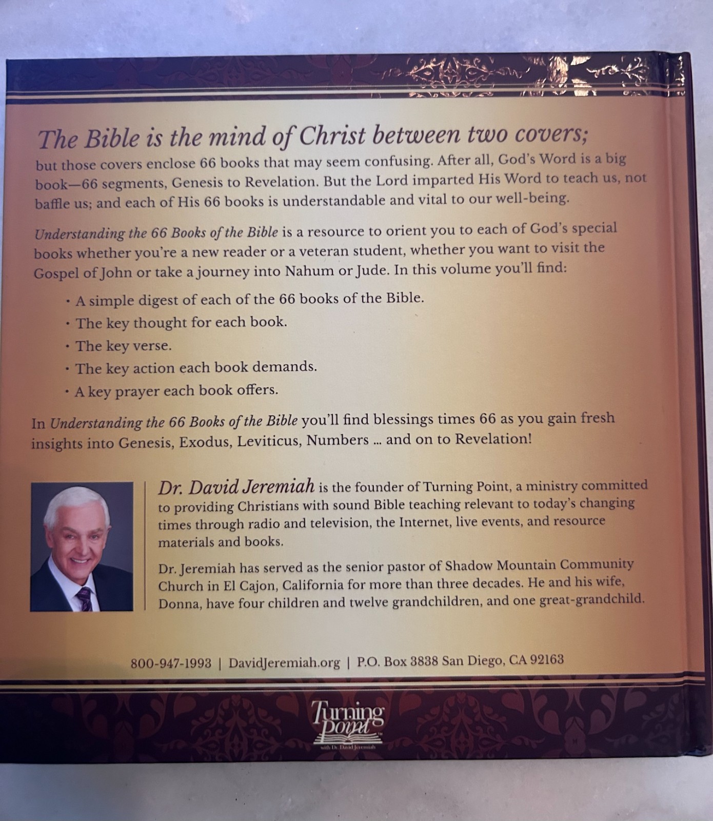 Understanding the 66 Books of the Bible by David Jeremiah