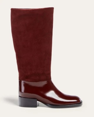 Dear Frances Vino Boot In Bordeaux Size 37