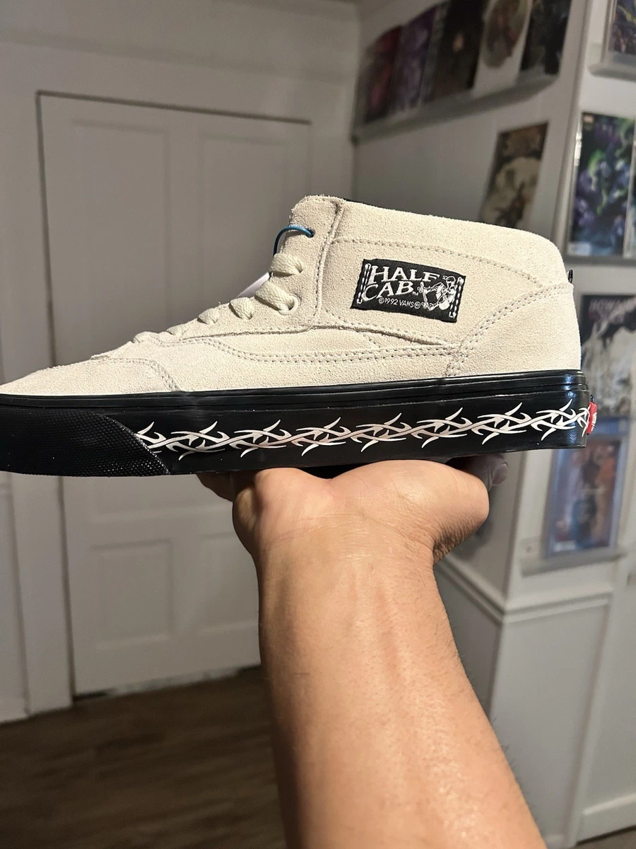 Supreme x Vans Half Cab Barbed Wire - White for sale | eBay