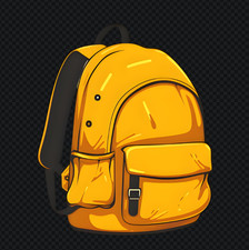 Backpack cartoon