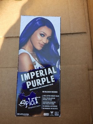 New Splat Rebellious Colors Jeweled Indigo Hair Dye, Semi Permanent Hair Color