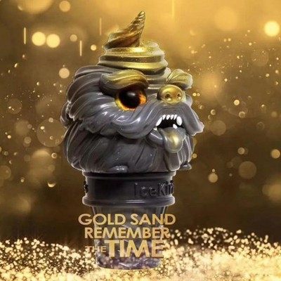 Andy Chen Ice-Kirin Remember the Time Gold Sand Ver ABS PVC Sofubi Figure Model