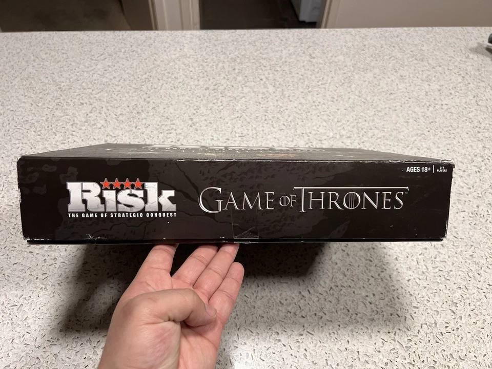 Risk:Game of Strategic Conquest– Game of Thrones Edition– Open Box, 100%Complete - Image 2 of 4