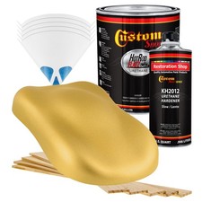 Hot Rod Flatz Anniversary Gold Metallic Gallon Kit Urethane Flat Auto Paint Kit Hot Rod Flatz Anniversary Gold Metallic Gallon Kit Urethane Flat Auto Paint Kit