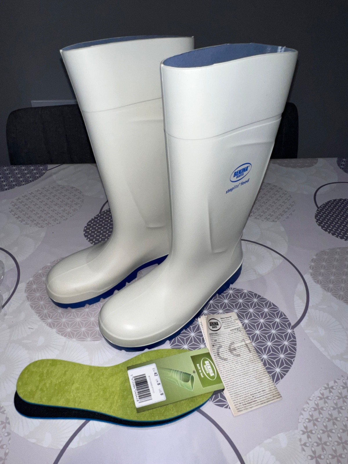 Botte de sécurité homme Bekina Steplite S4 chaussure imperméable taille 42