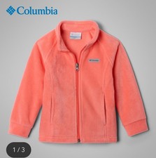 Girls 4-18 Columbia Benton Springs Fleece Jacket - Sunset Orange - SIZE L