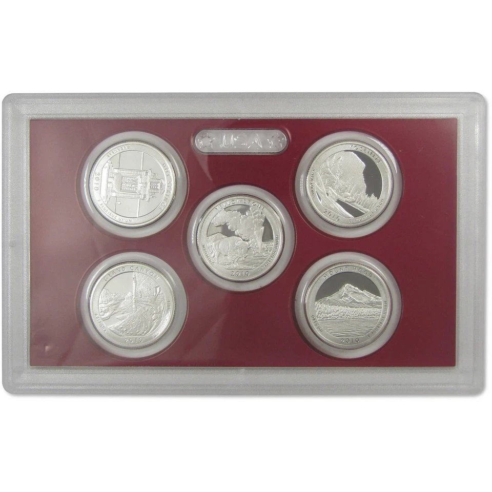 2010 Silver Proof Set U.S. Mint Original Government Packaging OGP COA - Image 4 of 4